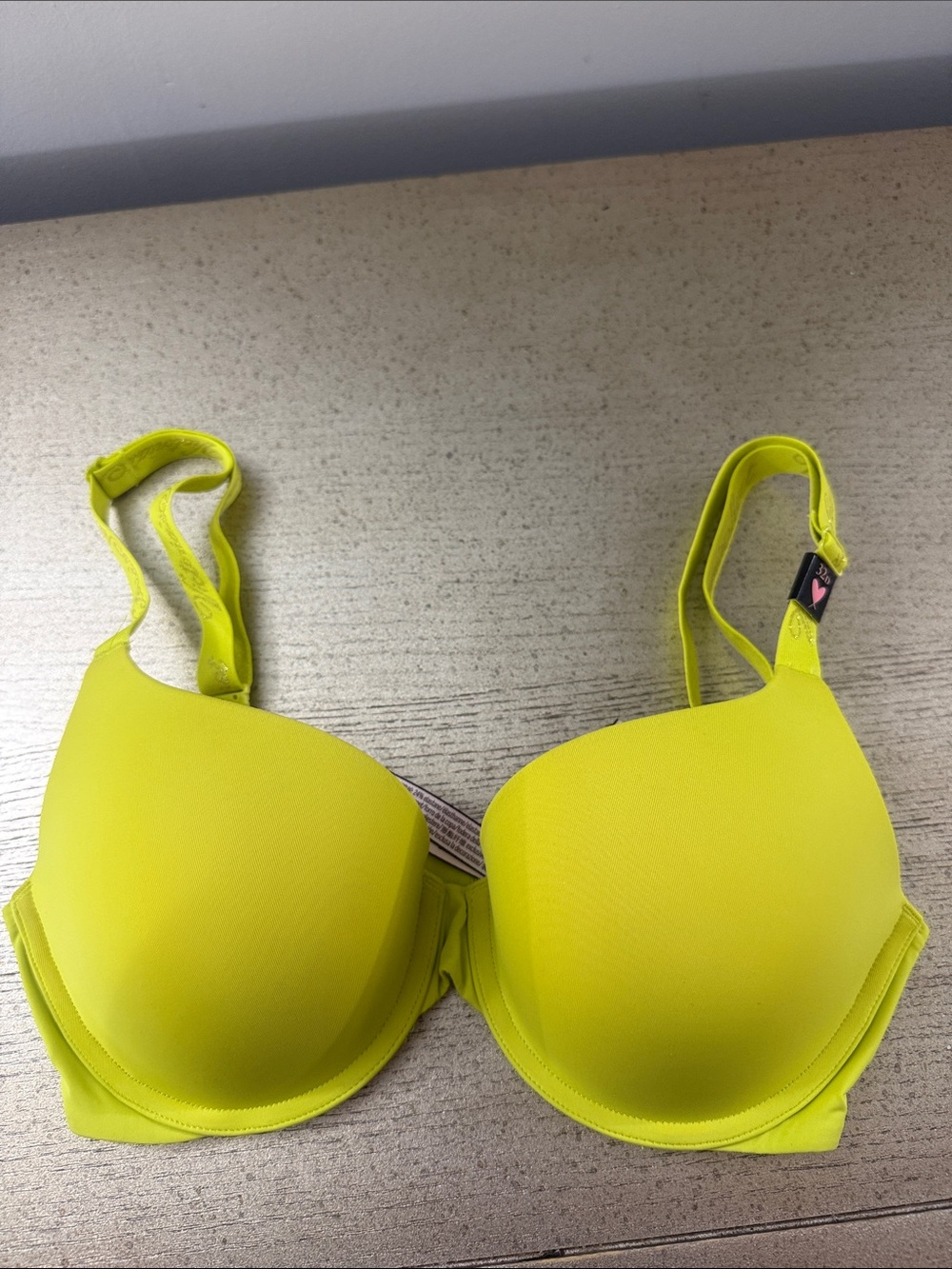 Victoria's Secret Neon T-Shirt Push-Up Full Coverage T-Shirt Bra